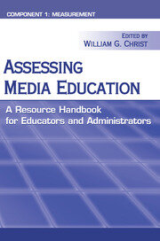 Assessing Media Education: A Resource Handbook for Educators and Administrators: Component 1: Measurement book cover
