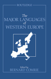 The Major Languages of Western Europe book cover