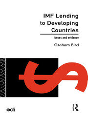 IMF Lending to Developing Countries: Issues and Evidence book cover