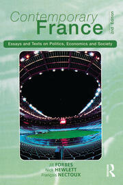 Contemporary France: Essays and Texts on Politics, Economics and Society book cover