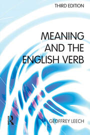Meaning and the English Verb book cover