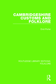 Cambridgeshire Customs and Folklore Pbdirect book cover