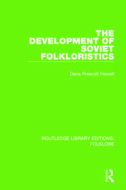 The Development of Soviet Folkloristics Pbdirect book cover