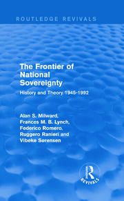 The Frontier of National Sovereignty: History and Theory 1945-1992 book cover