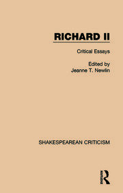 Richard II: Critical Essays book cover