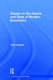 Essays on: The Nature and State of Modern Economics book cover
