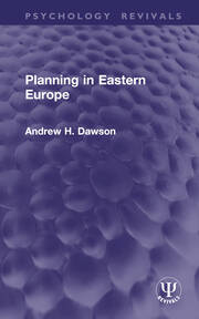 Planning in Eastern Europe (Routledge Revivals) book cover