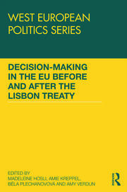Decision making in the EU before and after the Lisbon Treaty book cover