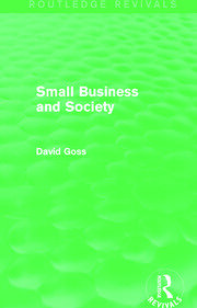 Small Business and Society (Routledge Revivals) book cover