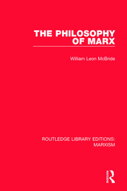 The Philosophy of Marx book cover
