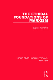 The Ethical Foundations of Marxism book cover