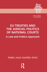 EU Treaties and the Judicial Politics of National Courts: A Law and Politics Approach book cover