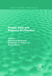 Pueblo Style and Regional Architecture (Routledge Revivals) book cover