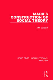 Marx's Construction of Social Theory book cover