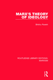 Marx's Theory of Ideology book cover