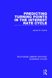 Predicting Turning Points in the Interest Rate Cycle (RLE: Business Cycles) book cover