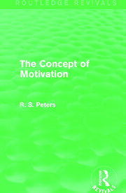 The Concept of Motivation (REV) RPD book cover