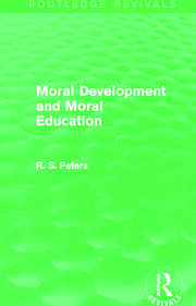 Moral Development and Moral Education (REV) RPD book cover