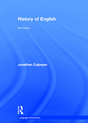 History of English book cover