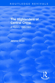 Revival: The Highlanders of Central Asia: A History, 1937-1985 (1993): A History, 1937-1985 book cover
