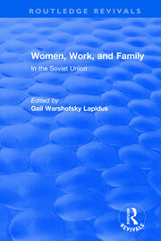 Revival: Women, Work and Family in the Soviet Union (1982) book cover