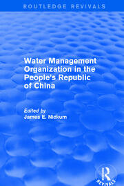 Revival: Water Management Organization in the People's Republic of China (1982) book cover