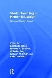 Studio Teaching in Higher Education: Selected Design Cases book cover