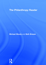 The Philanthropy Reader book cover