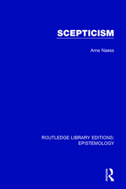 Scepticism book cover