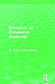 Evolution of Preventive Medicine (Routledge Revivals) book cover