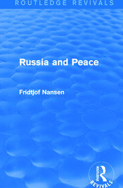 Russia and Peace (Routledge Revivals) book cover