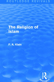 The Religion of Islam (Routledge Revivals) book cover