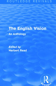The English Vision (Routledge Revivals): An Anthology book cover