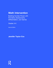 Math Intervention 3-5: Building Number Power with Formative Assessments, Differentiation, and Games, Grades 3-5 book cover
