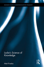 Locke's Science of Knowledge book cover