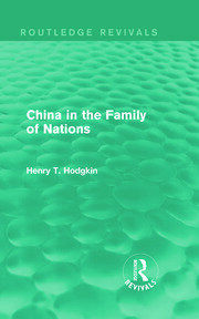 China in the Family of Nations (Routledge Revivals) book cover