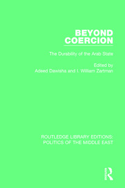 Beyond Coercion: Durability of the Arab State book cover