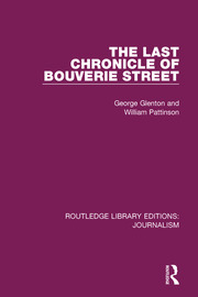 The Last Chronicle of Bouverie Street: On the Closure of the “News Chronicle” and the “Star” book cover