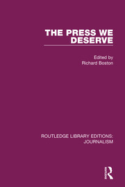 The Press We Deserve book cover
