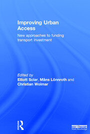 Improving Urban Access: New Approaches to Funding Transport Investment book cover