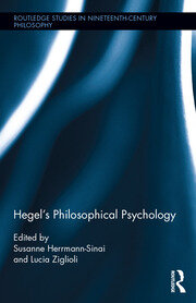 Hegel's Philosophical Psychology book cover