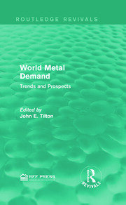 World Metal Demand: Trends and Prospects book cover