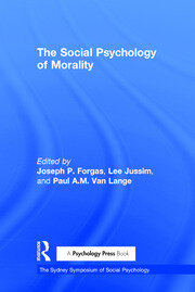 The Social Psychology of Morality book cover