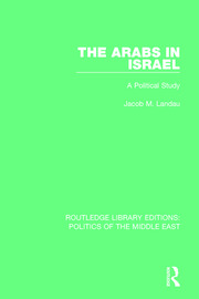 The Arabs in Israel: A Political Study book cover