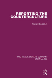 Reporting the Counterculture book cover