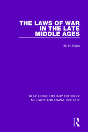 The Laws of War in the Late Middle Ages book cover