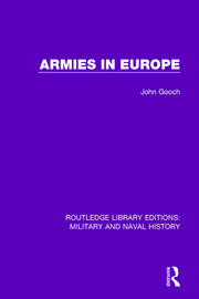 Armies in Europe book cover