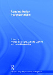 Reading Italian Psychoanalysis book cover