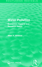Water Pollution: Economics Aspects and Research Needs book cover