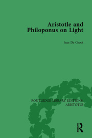 Aristotle and Philoponus on Light book cover